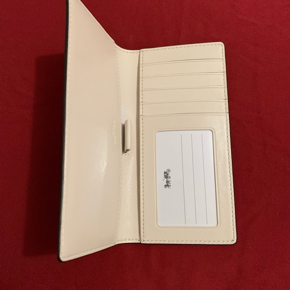🛑( SOLD )Coach Signature Bifold Wallet - Picture 6 of 7